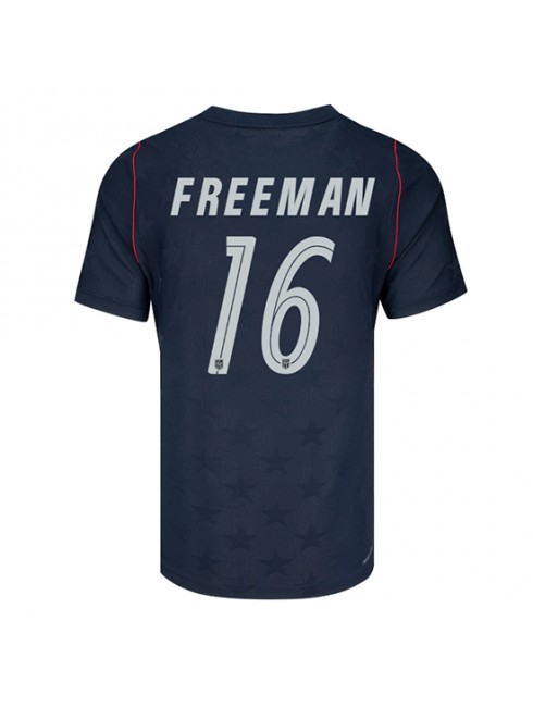 Vereinigte Staaten Alex Freeman #16 Auswärtstrikot WM 2026 Kurzarm Vereinigte Staaten Alex Freeman #16 Auswärtstrikot WM 2026 Kurzarm